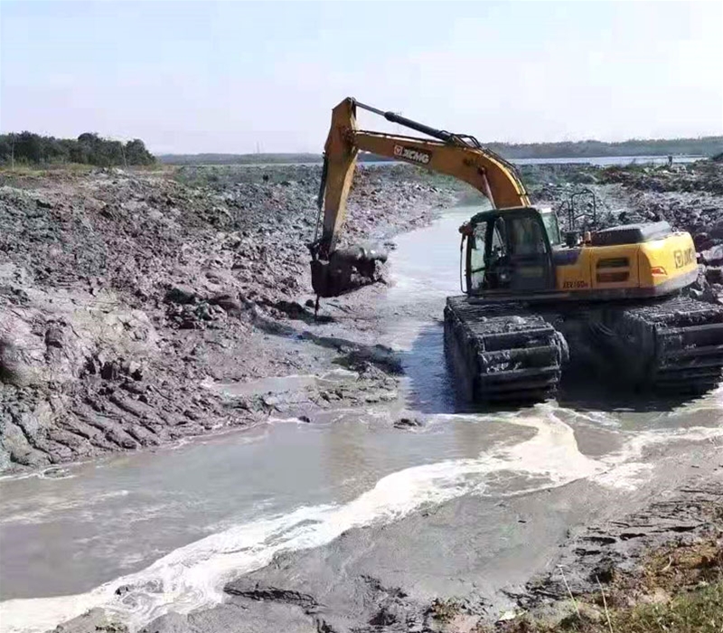 河道清淤挖掘機